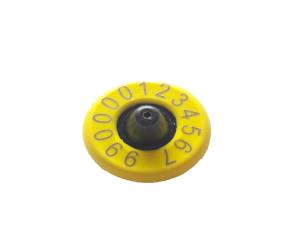 Round RFID ear tag