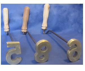 Freeze branding number